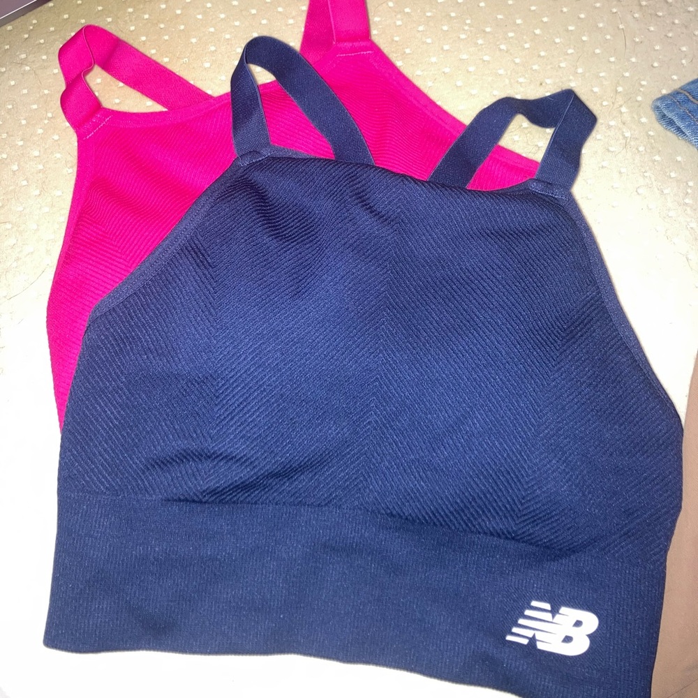 Two New Balance Sports Bras